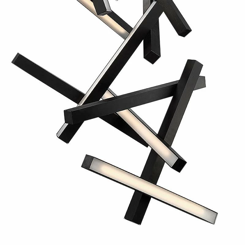 Modern Forms Chaos 31" Wide Black LED Pendant Light 4 Modern Forms Chaos 31" Wide Black LED Pendant Light - Image 2