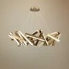 Modern Forms Chaos 61"W Aged Brass 31-Light LED Chandelier 2 Modern Forms Chaos 61"W Aged Brass 31-Light LED Chandelier -Lighting Sales Shop modern forms chaos 61 inchw aged brass 31 light led chandelier 55r36cropped
