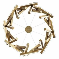 Modern Forms Chaos 61"W Aged Brass 31-Light LED Chandelier -Lighting Sales Shop modern forms chaos 61 inchw aged brass 31 light led chandelier 55r36views2