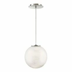 Modern Forms Cosmic 9" Wide Brushed Nickel LED Mini Pendant