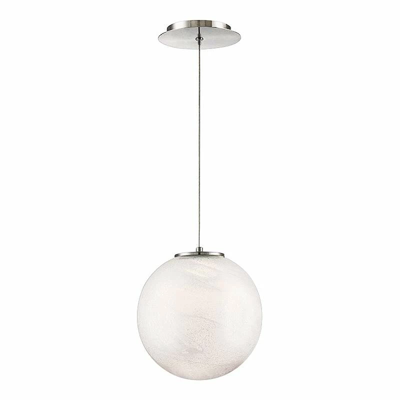 Modern Forms Cosmic 9" Wide Brushed Nickel LED Mini Pendant 3 Modern Forms Cosmic 9" Wide Brushed Nickel LED Mini Pendant