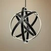 Modern Forms Kinetic 28" Wide Black 4-Light LED Pendant