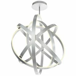 Modern Forms Kinetic 60" Wide Titanium 5-Light LED Pendant