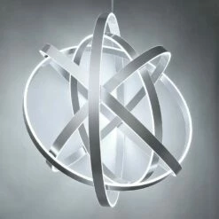 Modern Forms Kinetic 60" Wide Titanium 5-Light LED Pendant -Lighting Sales Shop modern forms kinetic 60 inch wide titanium 5 light led pendant 55n31views2