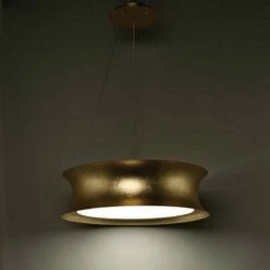 Modern Forms Tango 20" Wide Gold Leaf LED Pendant Light -Lighting Sales Shop modern forms tango 20 inch wide gold leaf led pendant light 55p78views1