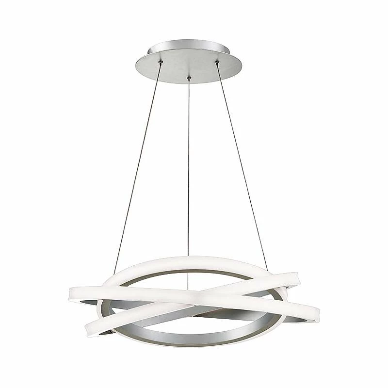 Modern Forms Veloce 26" Wide Titanium 3-Light LED Pendant 3 Modern Forms Veloce 26" Wide Titanium 3-Light LED Pendant