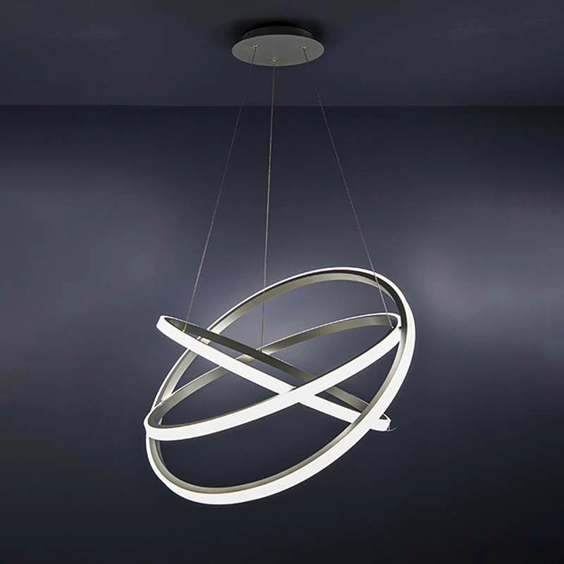 Modern Forms Veloce 26" Wide Titanium 3-Light LED Pendant 4 Modern Forms Veloce 26" Wide Titanium 3-Light LED Pendant - Image 2
