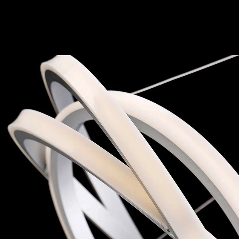 Modern Forms Veloce 26" Wide Titanium 3-Light LED Pendant 5 Modern Forms Veloce 26" Wide Titanium 3-Light LED Pendant - Image 3