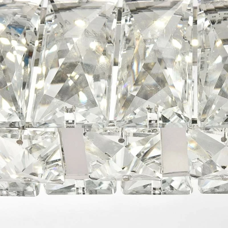 Monroe 38 3/4" Wide Crystal LED Kitchen Island Light Pendant 7 Monroe 38 3/4" Wide Crystal LED Kitchen Island Light Pendant - Image 5