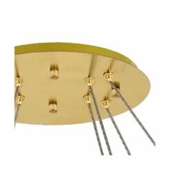 Monroe 48" Wide Gold And Crystal 2-Tier Oval LED Chandelier -Lighting Sales Shop monroe 48 inch wide gold and crystal 2 tier oval led chandelier 78k97views4