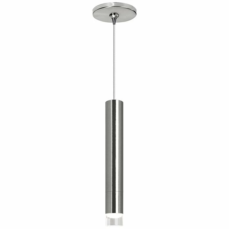 Moxy 3/4" Wide Satin Nickel Slim Freejack LED Mini Pendant 4 Moxy 3/4" Wide Satin Nickel Slim Freejack LED Mini Pendant - Image 2