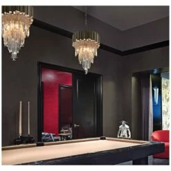 Mystique 16" Wide Modern Silver Leaf Pendant Light -Lighting Sales Shop mystique 16 inch wide modern silver leaf pendant light 9m195views1