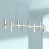 Netto 41 1/2"W Chrome LED Kitchen Island Light Chandelier