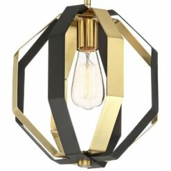 Octo 10 3/4" Wide Bronze And Warm Gold Mini Pendant -Lighting Sales Shop octo 10 and three quarter inch wide bronze and warm gold mini pendant 63c18views1