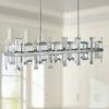 Odette 42" Wide Polished Nickel Kitchen Island Light Pendant -Lighting Sales Shop odette 42 inch wide polished nickel kitchen island light pendant 24x34cropped