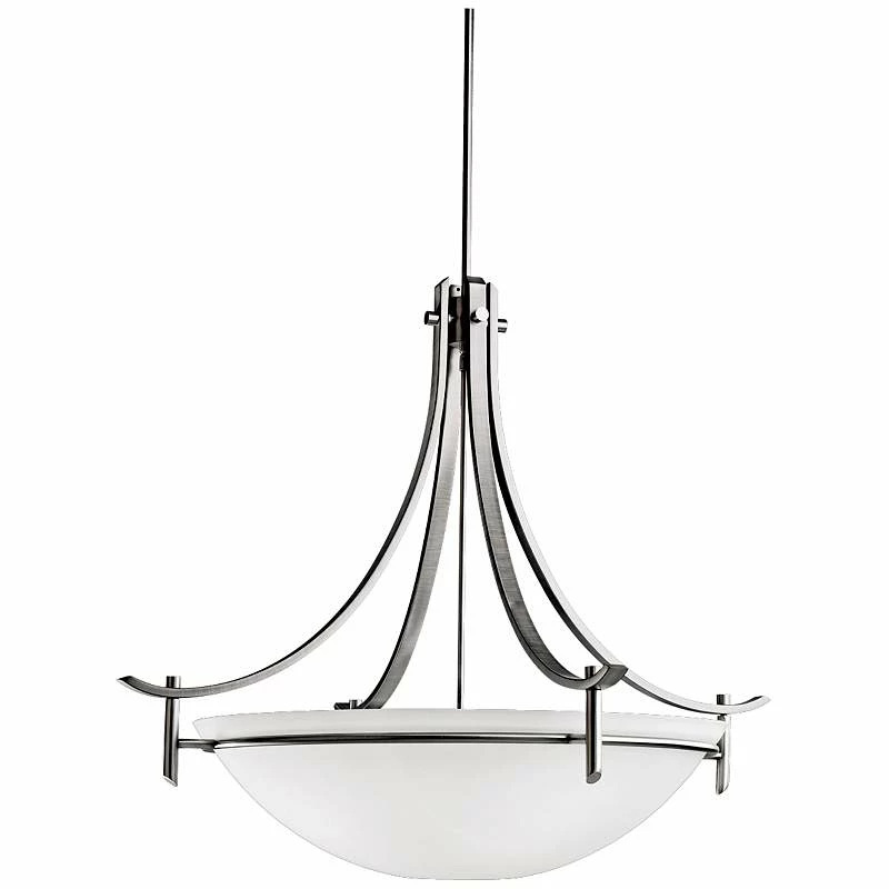 Olympia Collection Pewter 36" Wide Pendant Light 4 Olympia Collection Pewter 36" Wide Pendant Light - Image 2