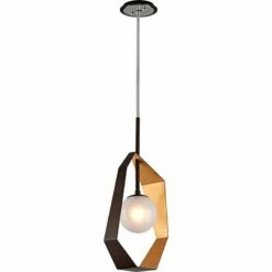 Troy Origami 11 1/2" Wide Bronze LED Mini Pendant -Lighting Sales Shop origami 11 and one half inch wide bronze led mini pendant 13t43views1