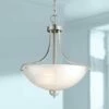 Paradox 18" Wide Brushed Nickel Pendant Chandelier -Lighting Sales Shop paradox 18 inch wide brushed nickel pendant chandelier 36101cropped