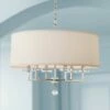 Paxton 25 3/4" Wide Polished Nickel 6-Light Chandelier -Lighting Sales Shop paxton 25 and three quarter inch wide polished nickel 6 light chandelier 62w82cropped