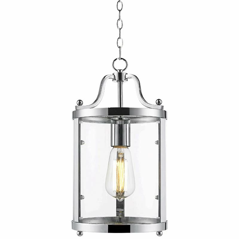 Golden Lighting Payton 7 1/4" Wide Chrome And Clear Glass Mini Pendant 4 Golden Lighting Payton 7 1/4" Wide Chrome And Clear Glass Mini Pendant - Image 2