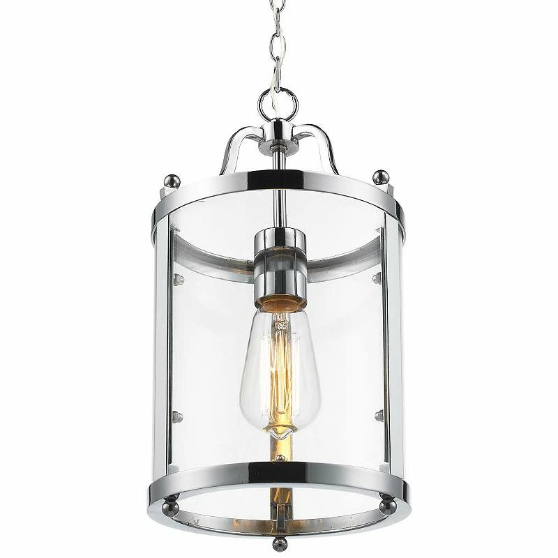 Golden Lighting Payton 7 1/4" Wide Chrome And Clear Glass Mini Pendant 6 Golden Lighting Payton 7 1/4" Wide Chrome And Clear Glass Mini Pendant - Image 4