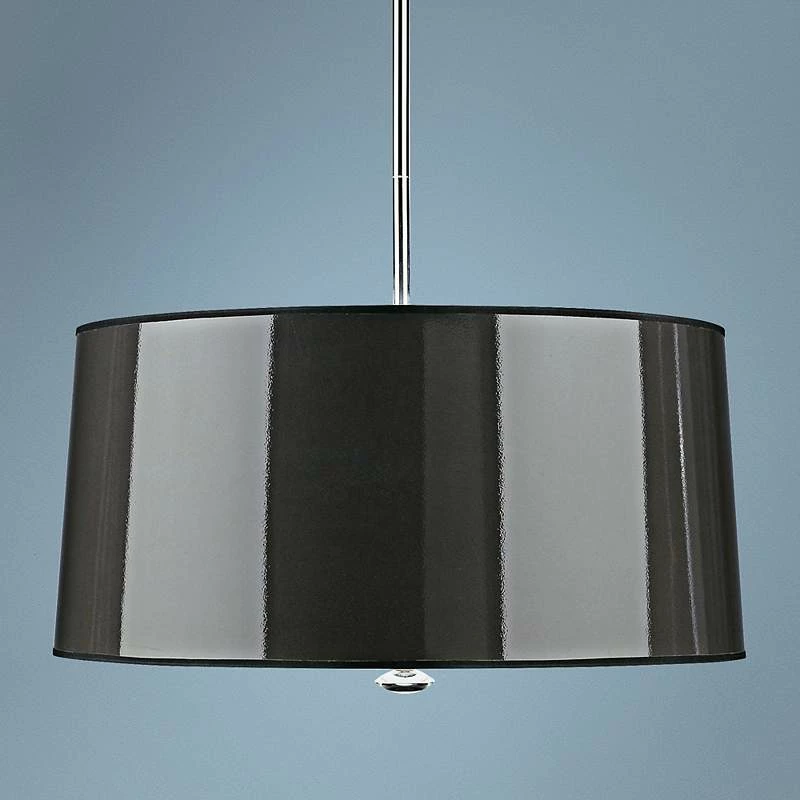 Penelope 25 1/2" Wide Black Pendant Light By Robert Abbey 3 Penelope 25 1/2" Wide Black Pendant Light By Robert Abbey