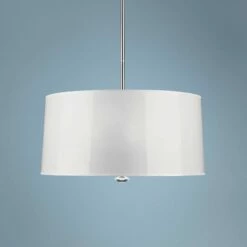 Penelope 25 1/2" Wide White Pendant Light By Robert Abbey