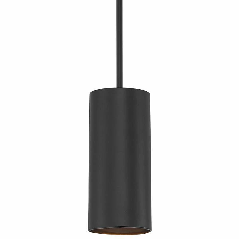 Pilson 4 1/2" Wide Matte Black LED Mini Pendant 3 Pilson 4 1/2" Wide Matte Black LED Mini Pendant