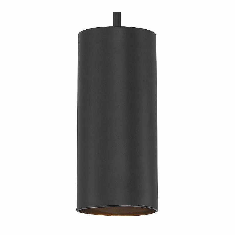 Pilson 4 1/2" Wide Matte Black LED Mini Pendant 4 Pilson 4 1/2" Wide Matte Black LED Mini Pendant - Image 2