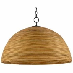 Plantsman 28" Wide Natural Arurog Dome Pendant Light -Lighting Sales Shop plantsman 28 inch wide natural arurog dome pendant light 72a55views1