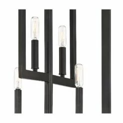 Portrait 15 1/2" Wide Espresso 4-Light Foyer Pendant 8 Portrait 15 1/2" Wide Espresso 4-Light Foyer Pendant -Lighting Sales Shop portrait 15 and one half inch wide espresso 4 light foyer pendant 65g26views1