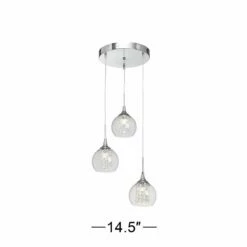 Possini Euro 14 1/2" Wide Encircled Crystal Globe Multi-Light Pendant -Lighting Sales Shop possini euro 14 and one half inch wide encircled crystal globe multi light pendant 59774views4