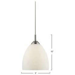 Possini Euro 9" Wide Opal Glass Plug-In Swag Style Mini Pendant -Lighting Sales Shop possini euro 9 inch wide opal glass plug in swag style mini pendant v4624views3