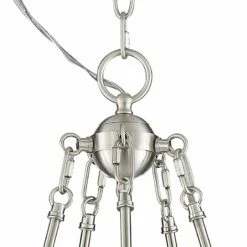 Possini Euro Bellis 24 1/2" Brushed Nickel 5-Light Ring Chandelier -Lighting Sales Shop possini euro bellis 24 and one half inch brushed nickel 5 light ring chandelier 39r15views3