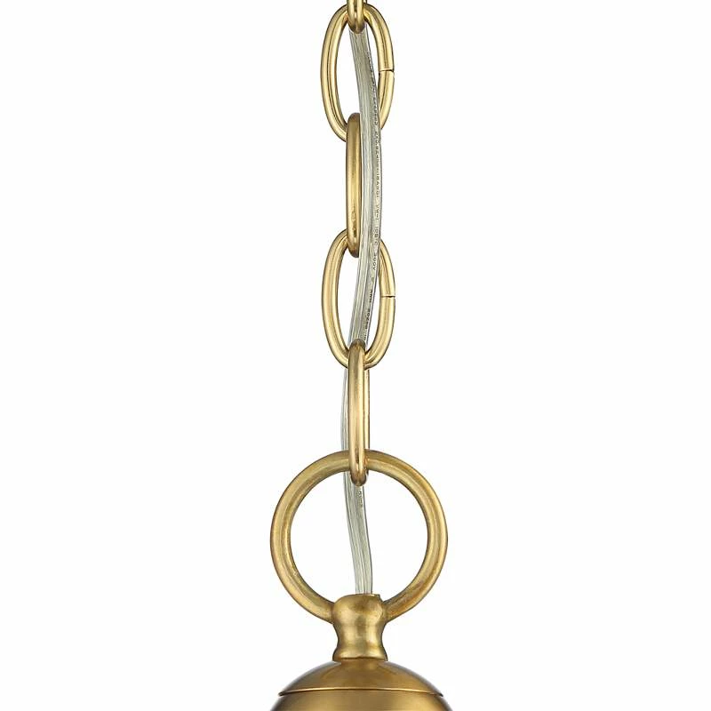 Possini Euro Bellis 24 1/2" Wide 5-Light Soft Gold Ring Chandelier 7 Possini Euro Bellis 24 1/2" Wide 5-Light Soft Gold Ring Chandelier - Image 5