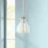 Possini Euro Bellis 6 1/2" Wide Nickel And Clear Glass Mini Pendant -Lighting Sales Shop possini euro bellis 6 and one half inch wide nickel and clear glass mini pendant 39r13cropped
