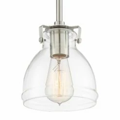 Possini Euro Bellis 6 1/2" Wide Nickel And Clear Glass Mini Pendant 10 Possini Euro Bellis 6 1/2" Wide Nickel And Clear Glass Mini Pendant -Lighting Sales Shop possini euro bellis 6 and one half inch wide nickel and clear glass mini pendant 39r13views1