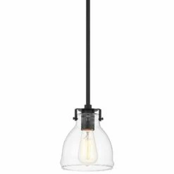 Possini Euro Bellis 6" Wide Black Clear Glass Mini Pendant -Lighting Sales Shop possini euro bellis 6 inch wide black clear glass mini pendant 820v0