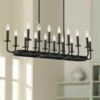 Possini Euro Bondai 39" Wide Gloss Black 16-Light Island Chandelier 2 Possini Euro Bondai 39" Wide Gloss Black 16-Light Island Chandelier -Lighting Sales Shop possini euro bondai 39 inch wide gloss black 16 light island chandelier 554v0cropped