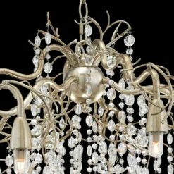 Possini Euro Branches 31" Wide Silver Champagne Chandelier 12 Possini Euro Branches 31" Wide Silver Champagne Chandelier -Lighting Sales Shop possini euro branches 31 inch wide silver champagne chandelier v8455views2