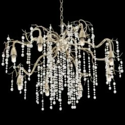 Possini Euro Branches 31" Wide Silver Champagne Chandelier 14 Possini Euro Branches 31" Wide Silver Champagne Chandelier -Lighting Sales Shop possini euro branches 31 inch wide silver champagne chandelier v8455views4