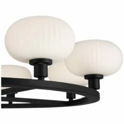 Possini Euro Brennan 31" Wide Matte Black 8-Light Chandelier -Lighting Sales Shop possini euro brennan 31 inch wide matte black 8 light chandelier 91j76views2