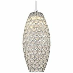 Possini Euro Carlier 5 1/4"W Chrome LED Crystal Mini Pendant 8 Possini Euro Carlier 5 1/4"W Chrome LED Crystal Mini Pendant -Lighting Sales Shop possini euro carlier 5 and one quarter inchw chrome led crystal mini pendant 9j556views1