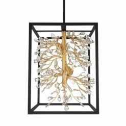 Possini Euro Carrine 15 1/4" Wide Black And Gold 4-Light Pendant Light -Lighting Sales Shop possini euro carrine 15 and one quarter inch wide black and gold 4 light pendant light 71f56views1