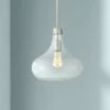 Possini Euro Cecil 11" Wide Brushed Nickel Mini Pendant