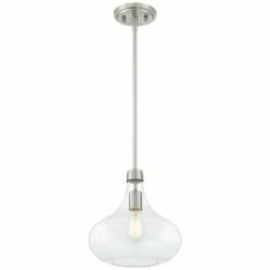 Possini Euro Cecil 11" Wide Brushed Nickel Mini Pendant -Lighting Sales Shop possini euro cecil 11 inch wide brushed nickel mini pendant 45c66views3