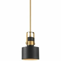 Possini Euro Courtney 6 1/2" Wide Black And Gold Mini Pendant Light 10 Possini Euro Courtney 6 1/2" Wide Black And Gold Mini Pendant Light -Lighting Sales Shop possini euro courtney 6 and one half inch wide black and gold mini pendant light 64t23