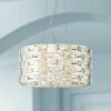 Possini Euro Crystal Rain 15 1/2" Wide Chrome LED Pendant -Lighting Sales Shop possini euro crystal rain 15 and one half inch wide chrome led pendant 63c68cropped
