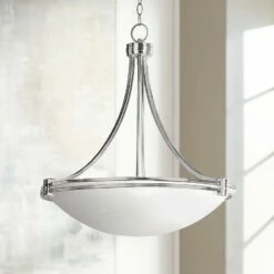 Possini Euro Design Deco Nickel 24 1/4" Wide Pendant Light -Lighting Sales Shop possini euro design deco nickel 24 and one quarter inch wide pendant light 85951cropped