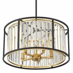 Possini Euro Design Milne 20" Wide Crystal Drum Pendant Light -Lighting Sales Shop possini euro design milne 20 inch wide crystal drum pendant light 64r91views3
